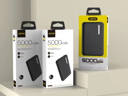 Aspor A355 power bank 5000mah